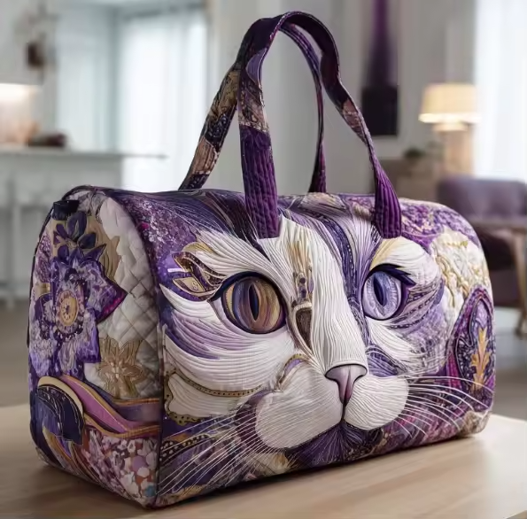 Isabelle | Sac de voyage souple fait main – sac de voyage souple motif Isabelle