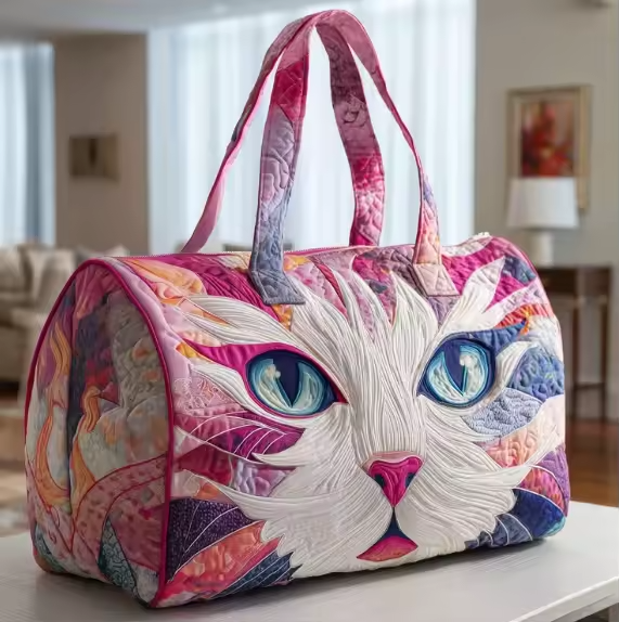 Béatrice | Sac de voyage souple fait main – sac de voyage souple motif Béatrice