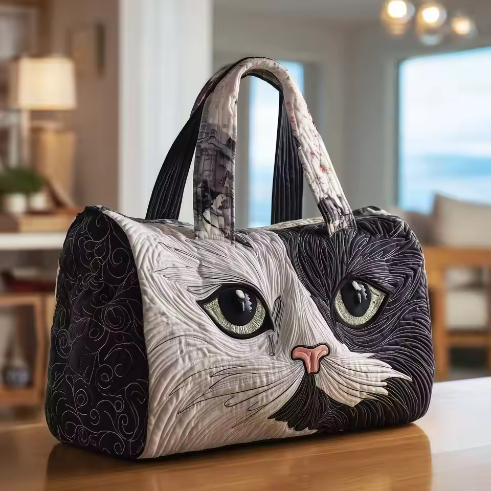 Capucine | Sac de voyage souple fait main – sac de voyage souple motif Capucine