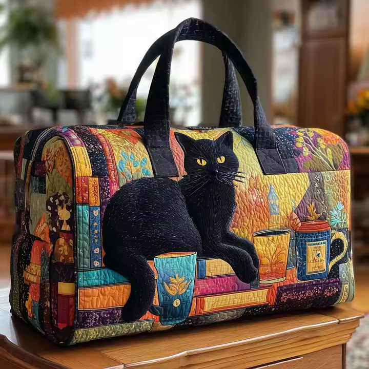 Léa | Sac de voyage souple fait main – sac de voyage souple motif Léa