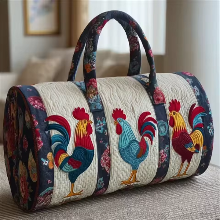 Nathalie | Sac de voyage souple fait main – sac de voyage souple motif Nathalie