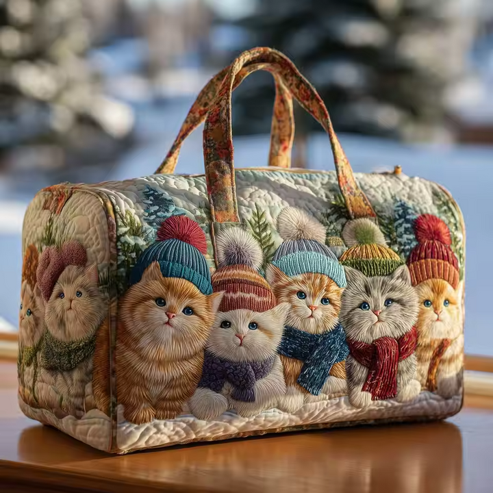 Amélie | Sac de voyage souple fait main – sac de voyage souple motif Amélie