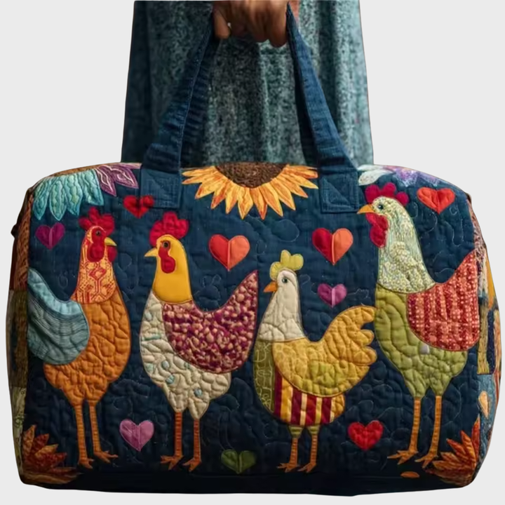 Éléonore | Sac de voyage souple fait main – sac de voyage souple motif Éléonore, vue 2