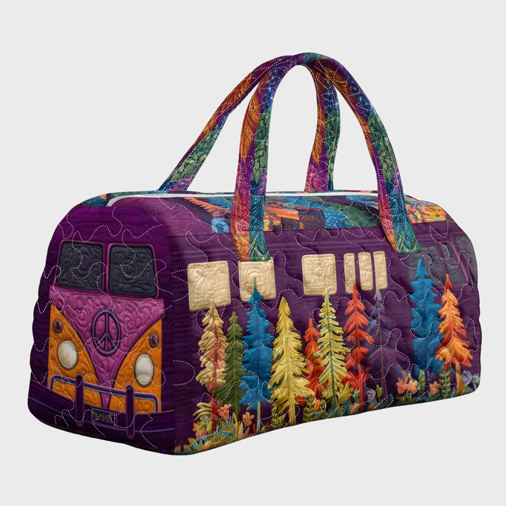 Céline | Sac de voyage souple fait main – sac de voyage souple motif Céline, vue 2