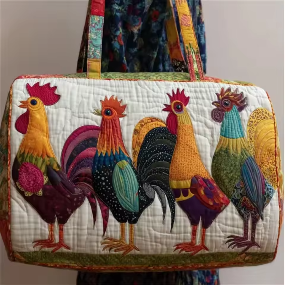 Émilie | Sac de voyage souple fait main – sac de voyage souple motif Émilie