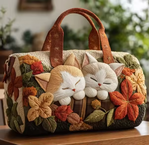 Agnès | Sac de voyage souple fait main – sac de voyage souple motif Agnès