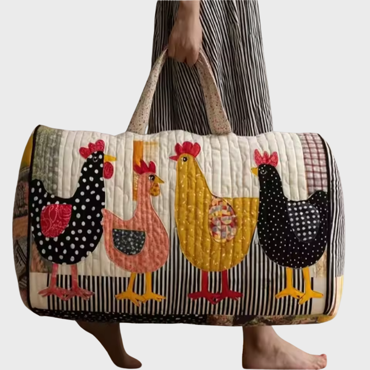Morgane | Sac de voyage souple fait main – sac de voyage souple motif Morgane, vue 2