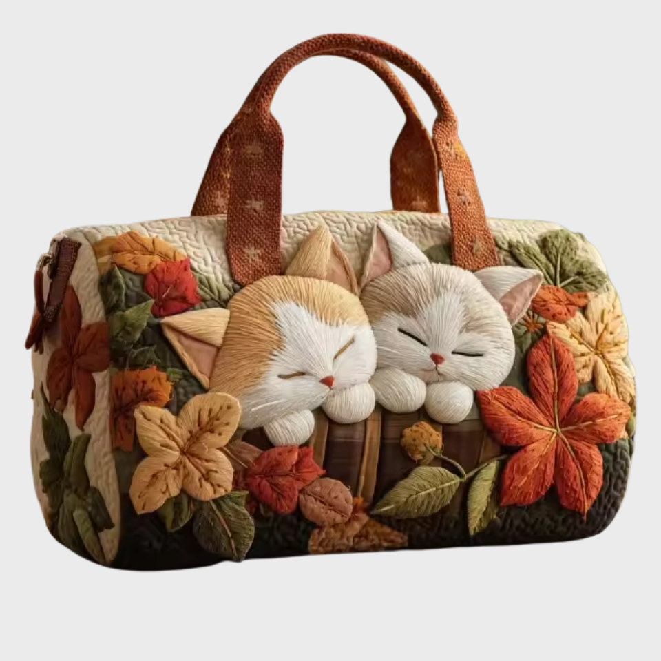 Agnès | Sac de voyage souple fait main – sac de voyage souple motif Agnès, vue 2