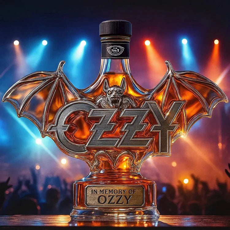 Bouteille de Whisky en Hommage à Ozzy Osbourne