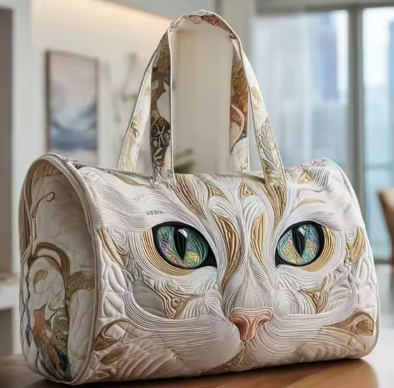 Adèle | Sac de voyage souple fait main – sac de voyage souple motif Adèle