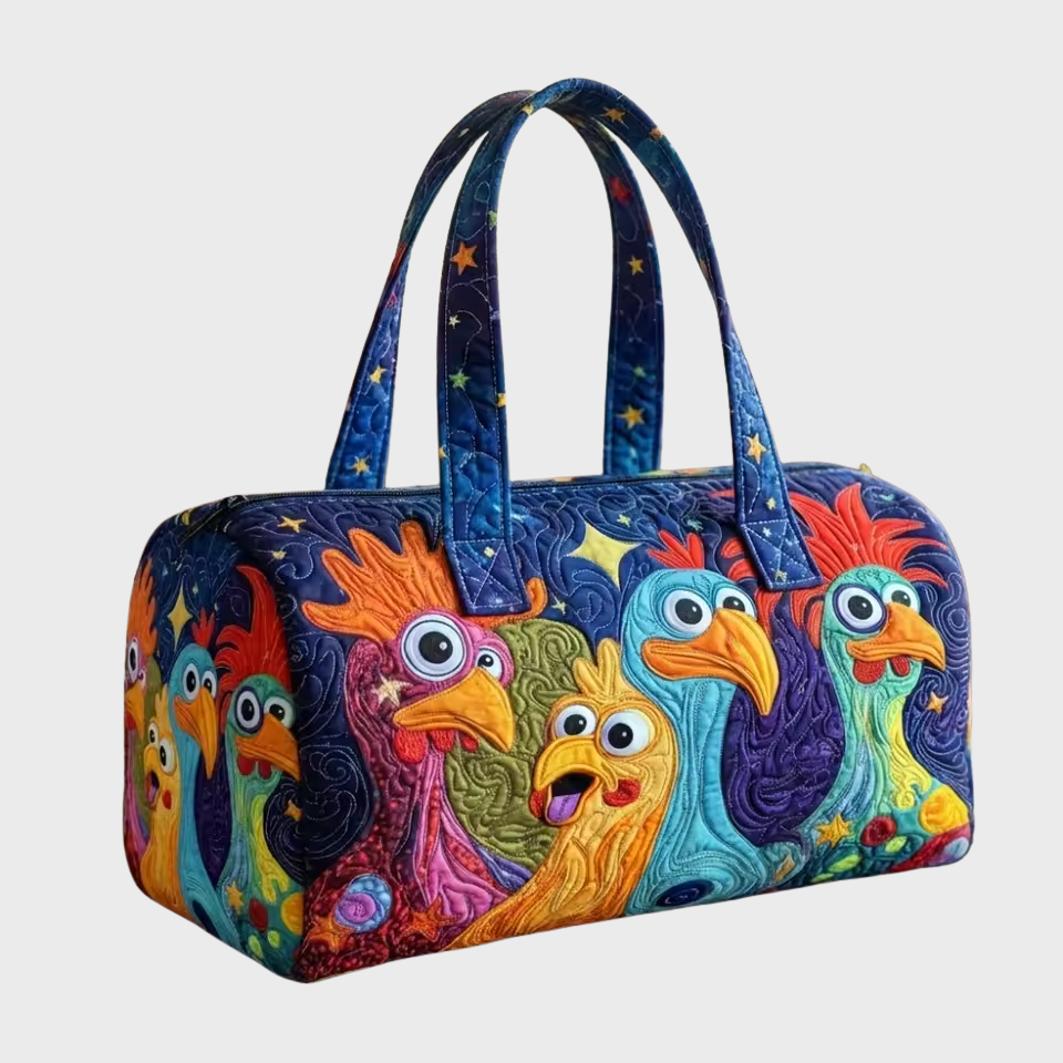 Lise | Sac de voyage souple fait main – sac de voyage souple motif Lise, vue 2