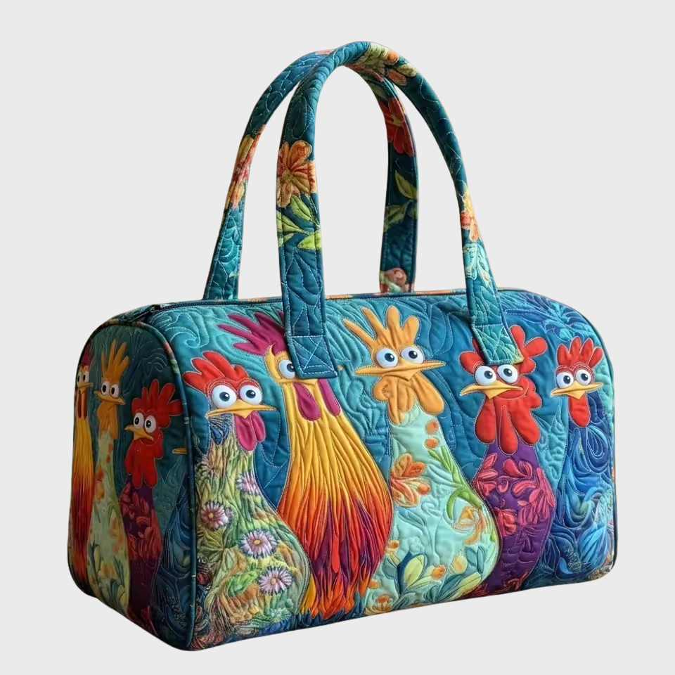 Éva | Sac de voyage souple fait main – sac de voyage souple motif Éva, vue 2