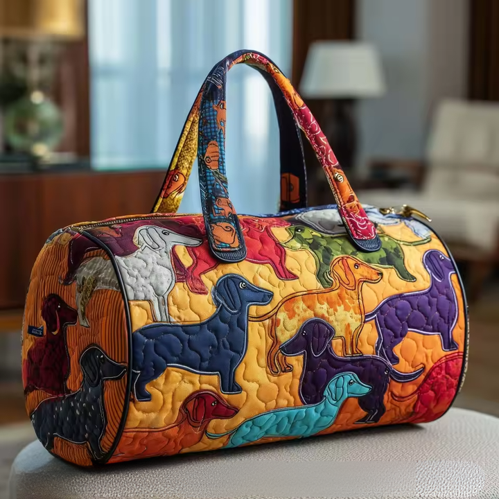 Sabine | Sac de voyage souple fait main – sac de voyage souple motif Sabine