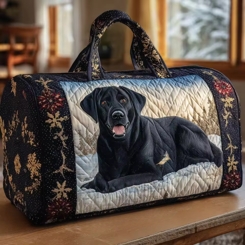 Ninon | Sac de voyage souple fait main – sac de voyage souple motif Ninon