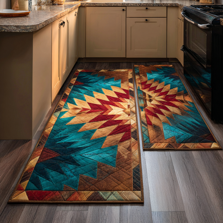 Tapis de cuisine antidérapant – Motif attrape-rêves