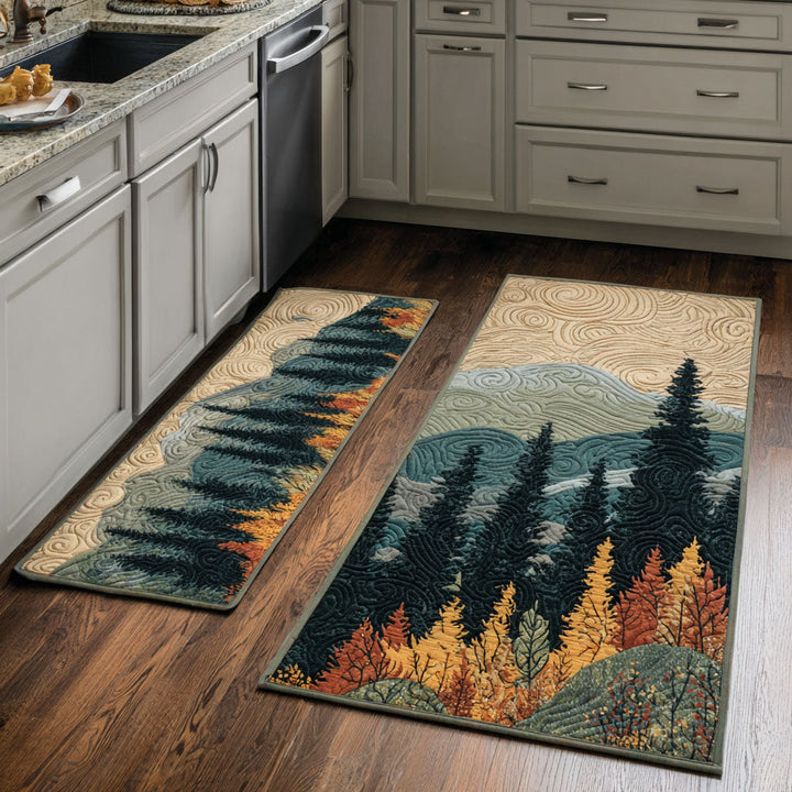 Tapis de cuisine antidérapant – Ambiance automnale