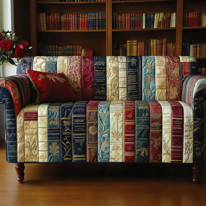 Housse de canapé matelassée – Motif décoratif