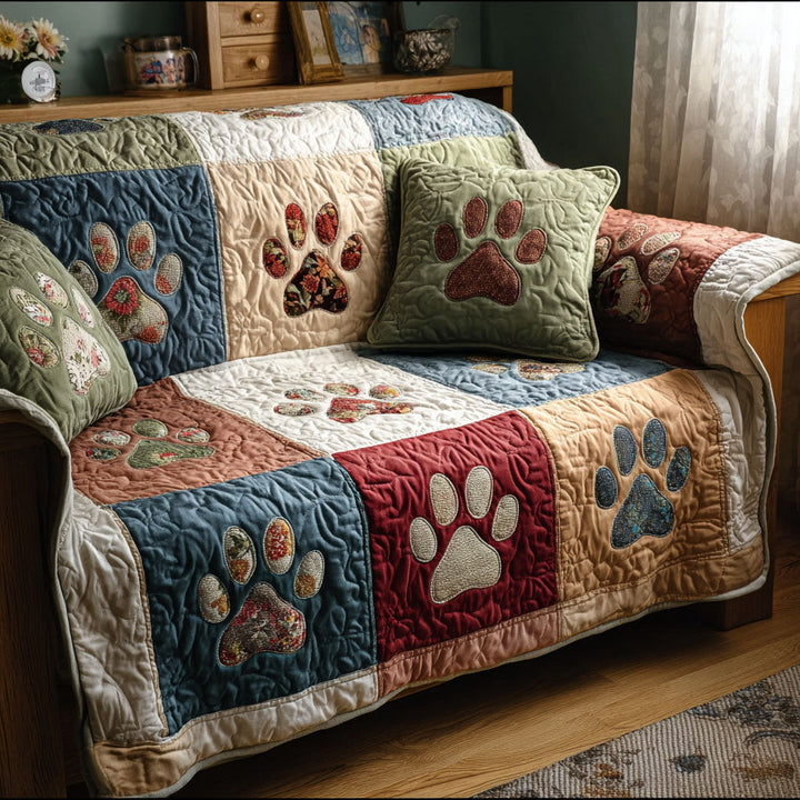 Housse de canapé matelassée – Style classique – image 1