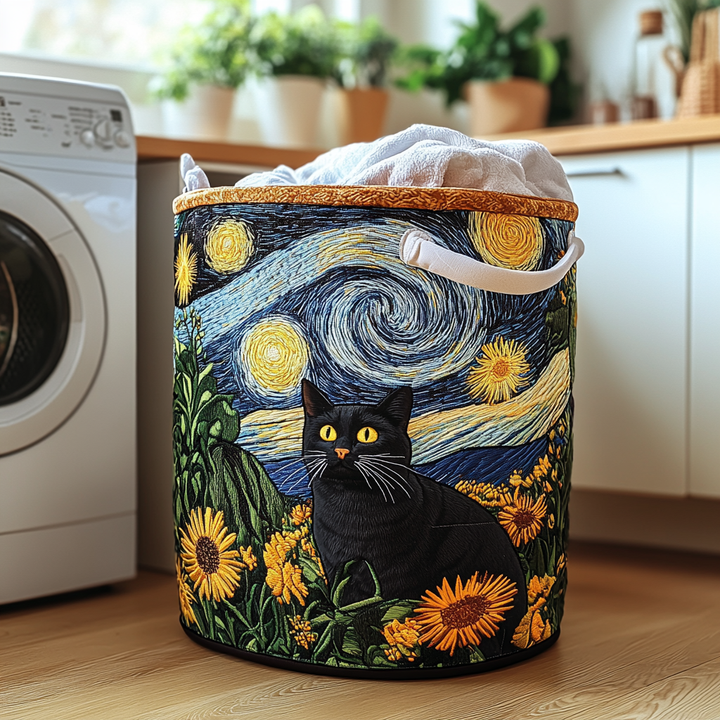 Panier à linge matelassé – Forme de chat – vue 1