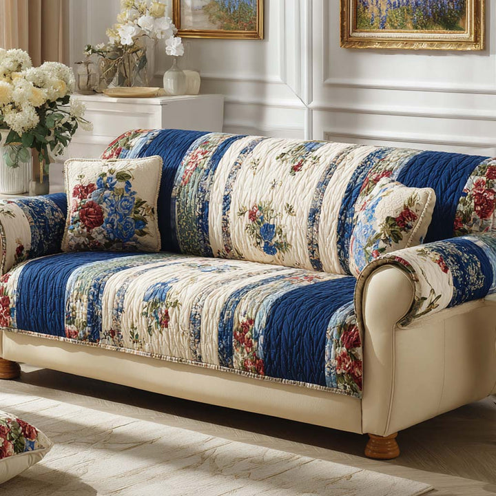 Housse de canapé matelassée – Style américain – image 1