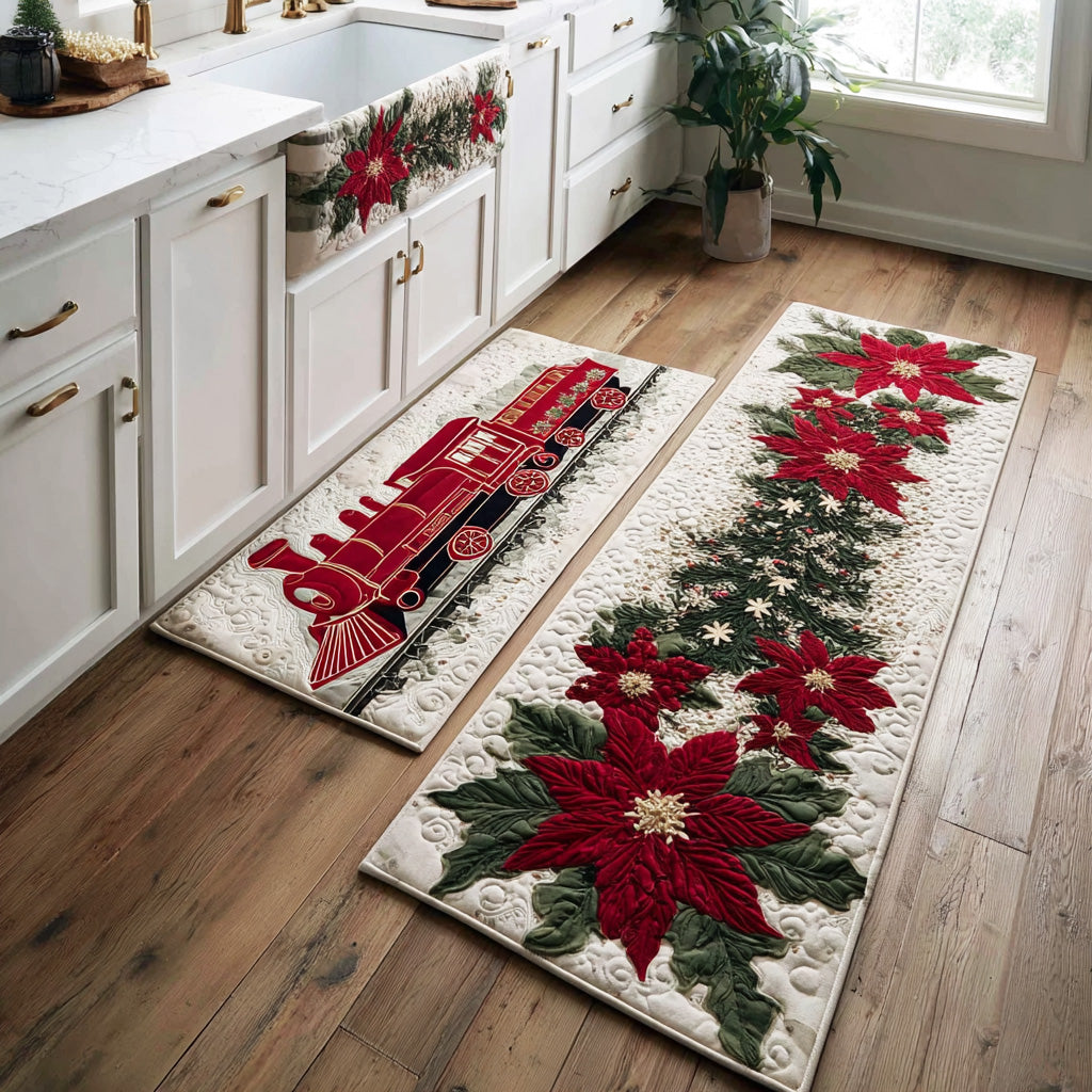 Tapis de cuisine antidérapant – Ambiance de fête