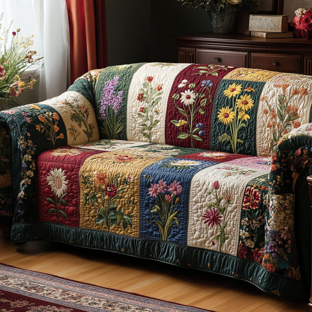 Housse de canapé matelassée – Esprit chaleureux – image 1