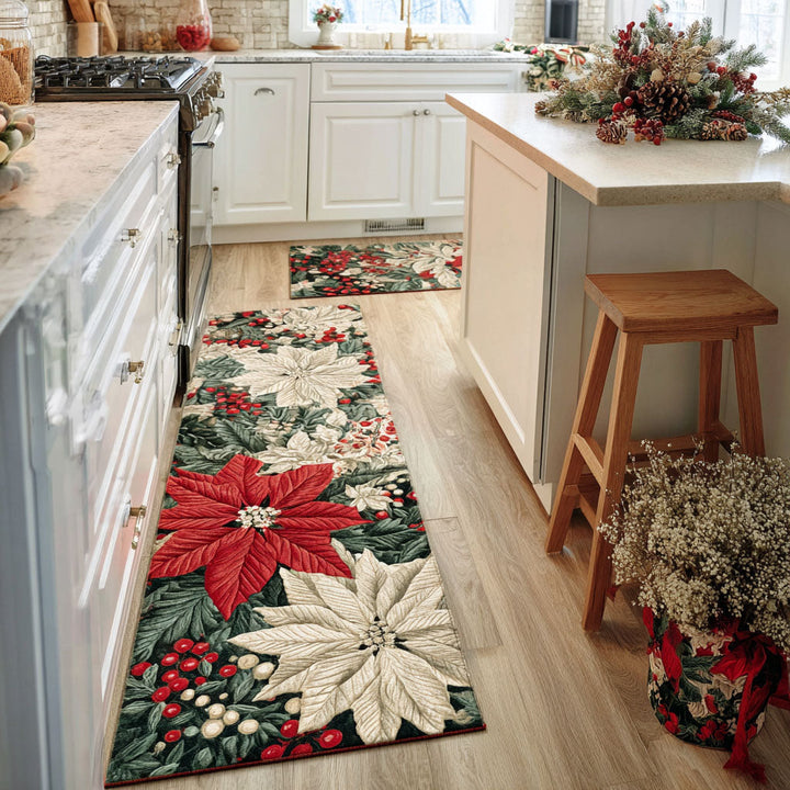 Tapis de cuisine antidérapant – Sentier cramoisi