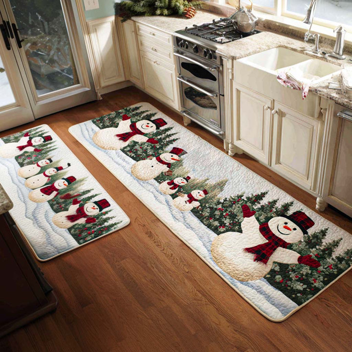 Tapis de cuisine antidérapant – Noël