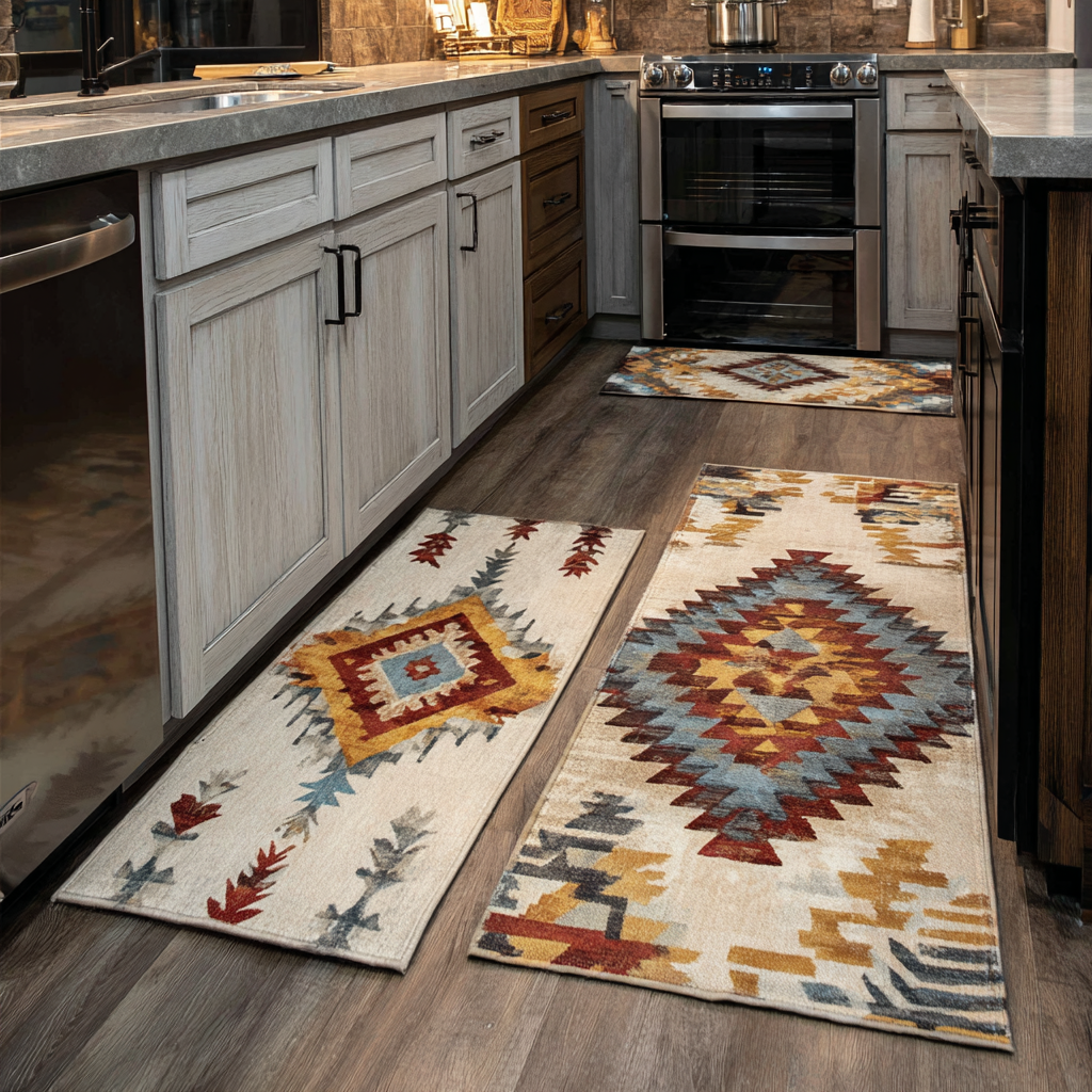 Tapis de cuisine antidérapant – Motif attrape-rêves