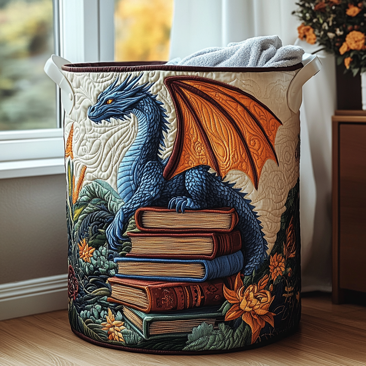 Panier à linge matelassé – Dragon – vue 1