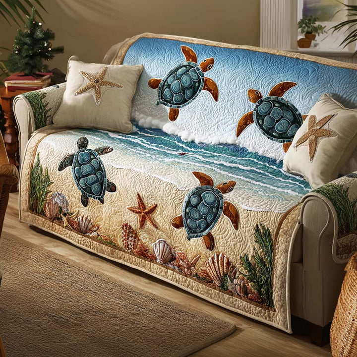 Housse de canapé matelassée – Tortue