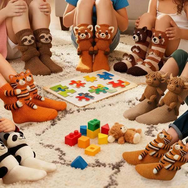 "Chaussettes à Motif Vache Layla" can be rewritten as "Chaussettes Layla avec Motif Vache".