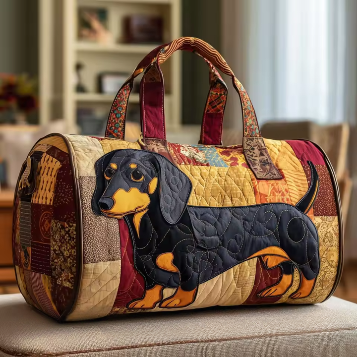 Louise | Sac de voyage souple fait main – sac de voyage souple motif Louise