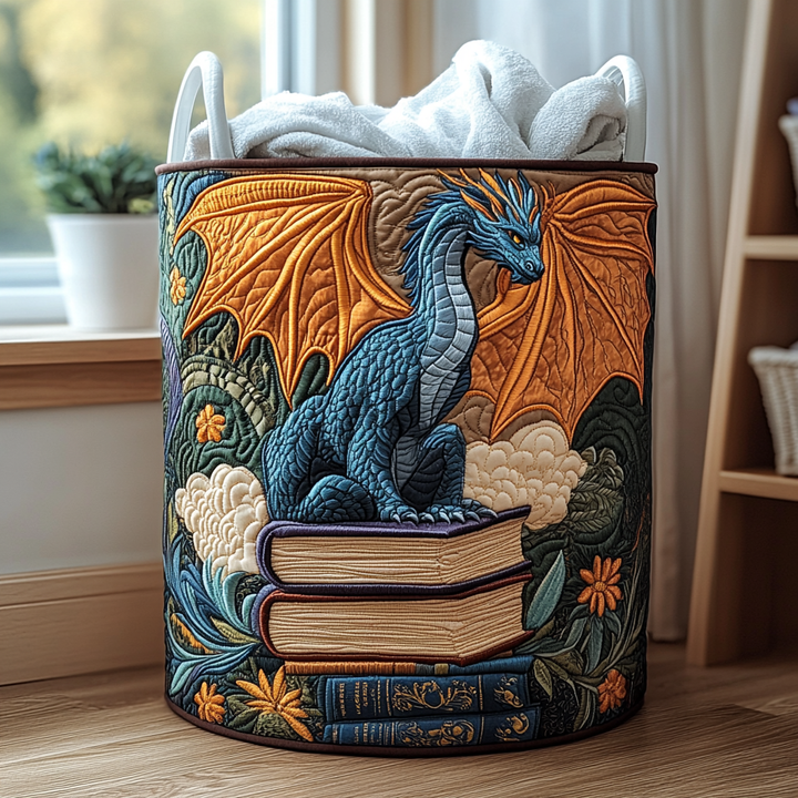 Panier à linge matelassé – Dragon – vue 1
