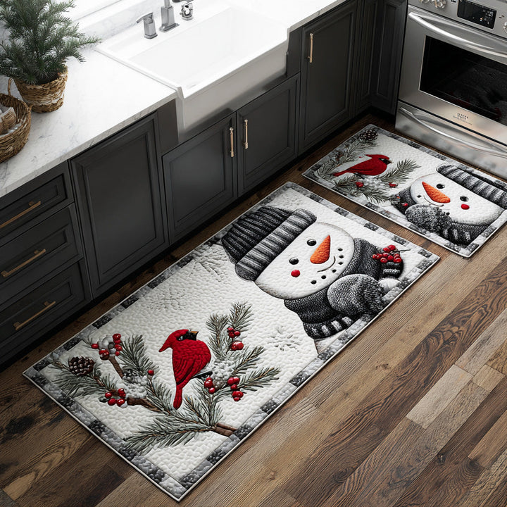 Tapis de cuisine antidérapant – Matin givré