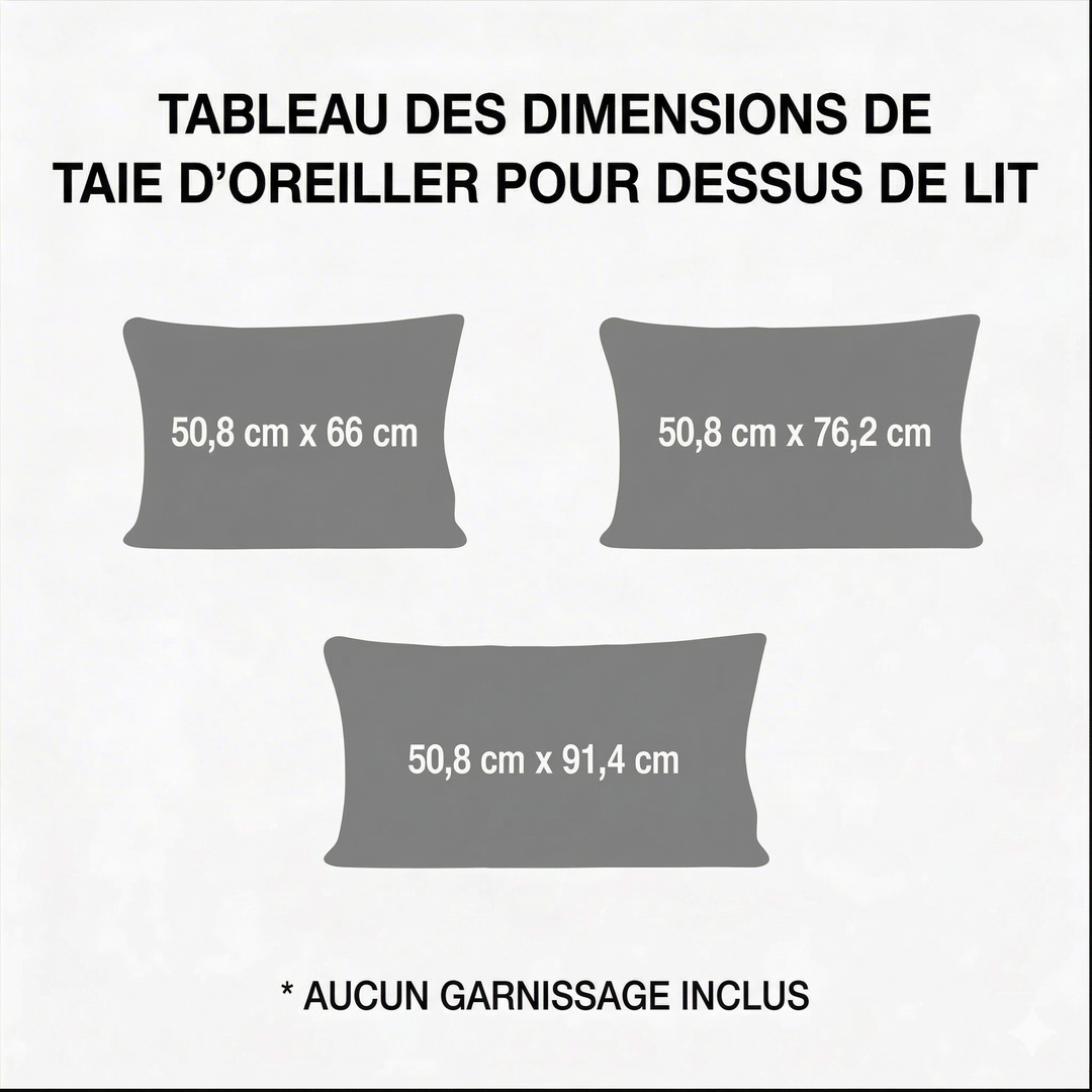 Housse de Coussin Matelassée - Cabane sous la Neige