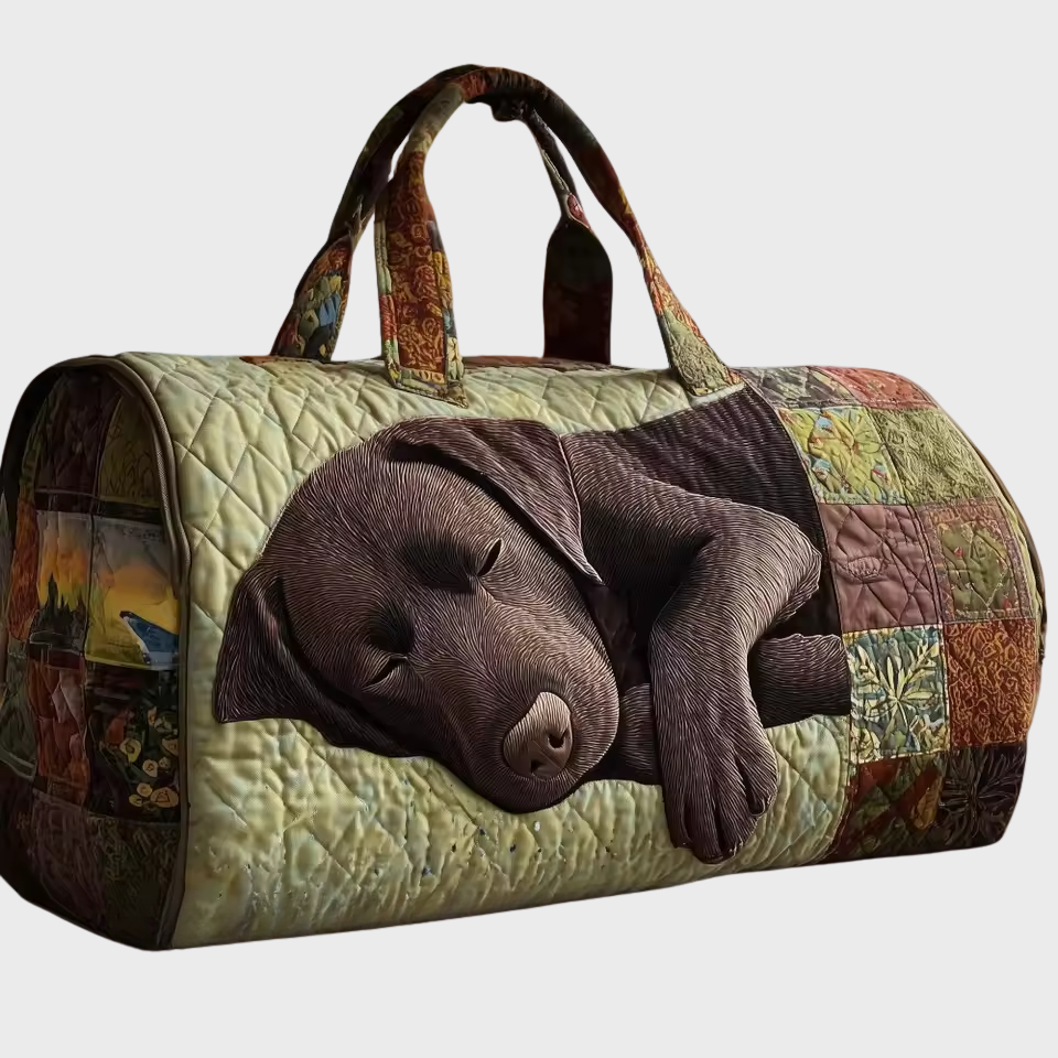 Chloé | Sac de voyage souple fait main – sac de voyage souple motif Chloé, vue 2