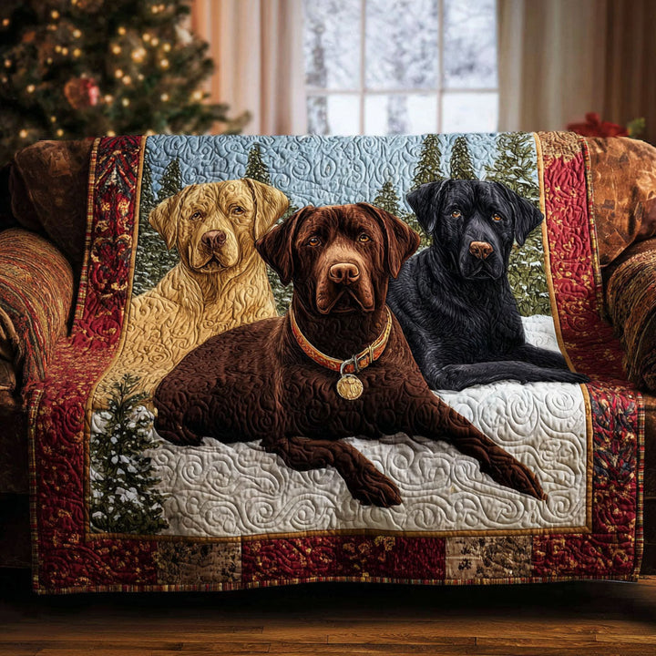 Housse de canapé matelassée – Labrador Retriever – image 10