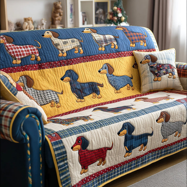 Housse de canapé matelassée – Style épuré – image 1