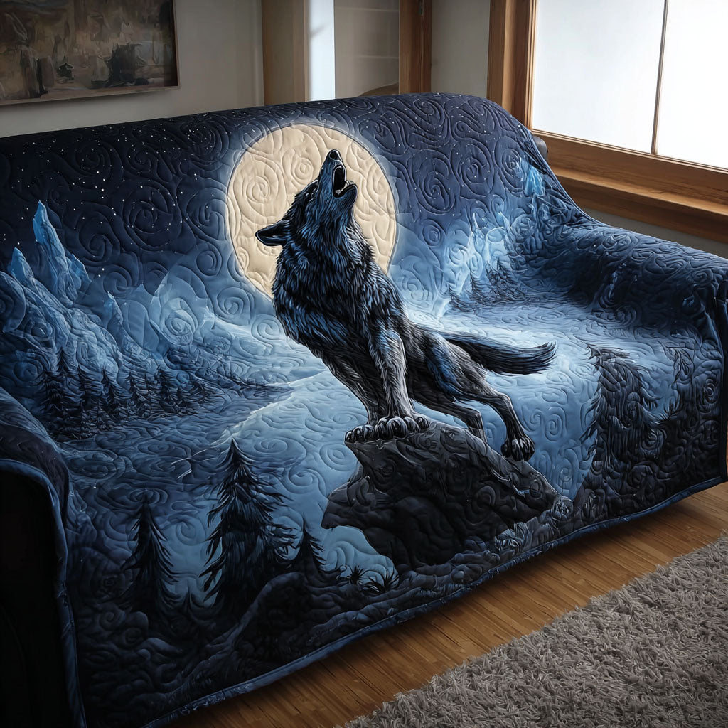Housse de canapé matelassée – Loup
