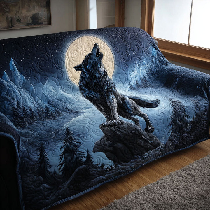 Housse de canapé matelassée – Loup