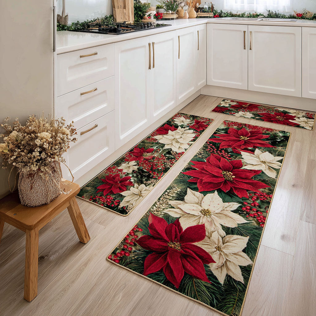 Tapis de cuisine antidérapant – Sentier de fête