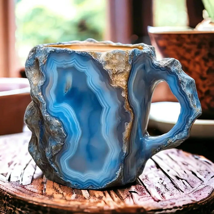 Mirabelle – Tasses à café en cristal minéral