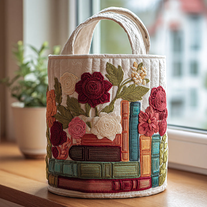 Panier à linge matelassé – Motif littéraire – vue 5