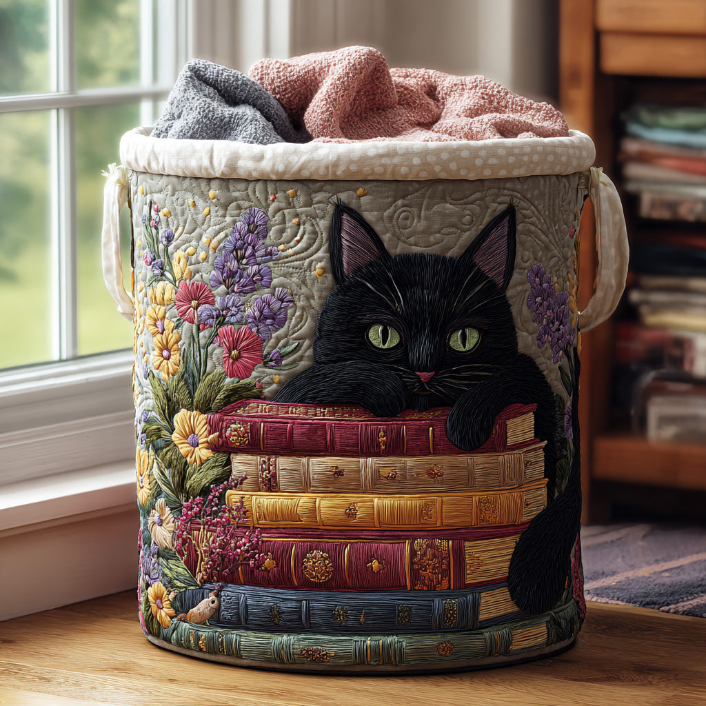 Panier à linge matelassé – Forme de chat – vue 8