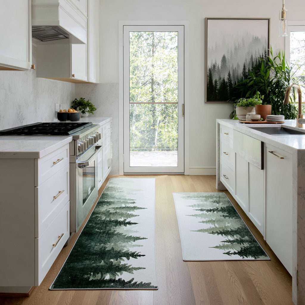 Tapis de cuisine antidérapant – Vallée paisible