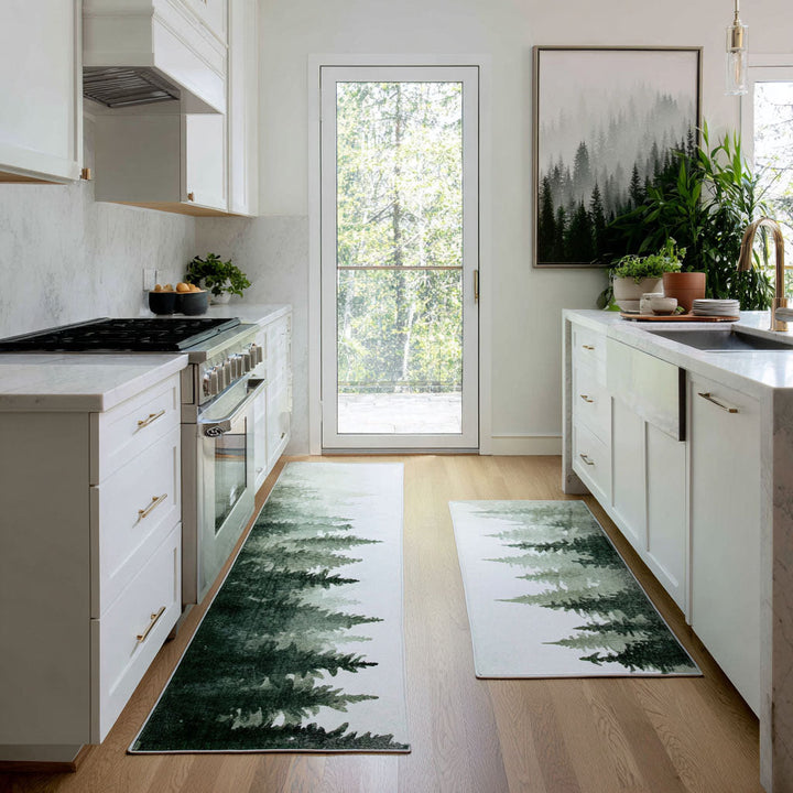 Tapis de cuisine antidérapant – Vallée paisible