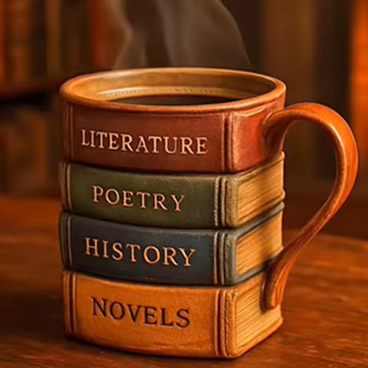 Tasse Thème Librairie