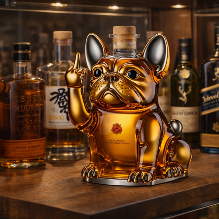 Bouteilles de Whisky - Édition Chien