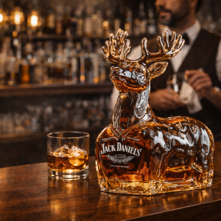Bouteille de Whisky Jack Daniel's - Édition Renne
